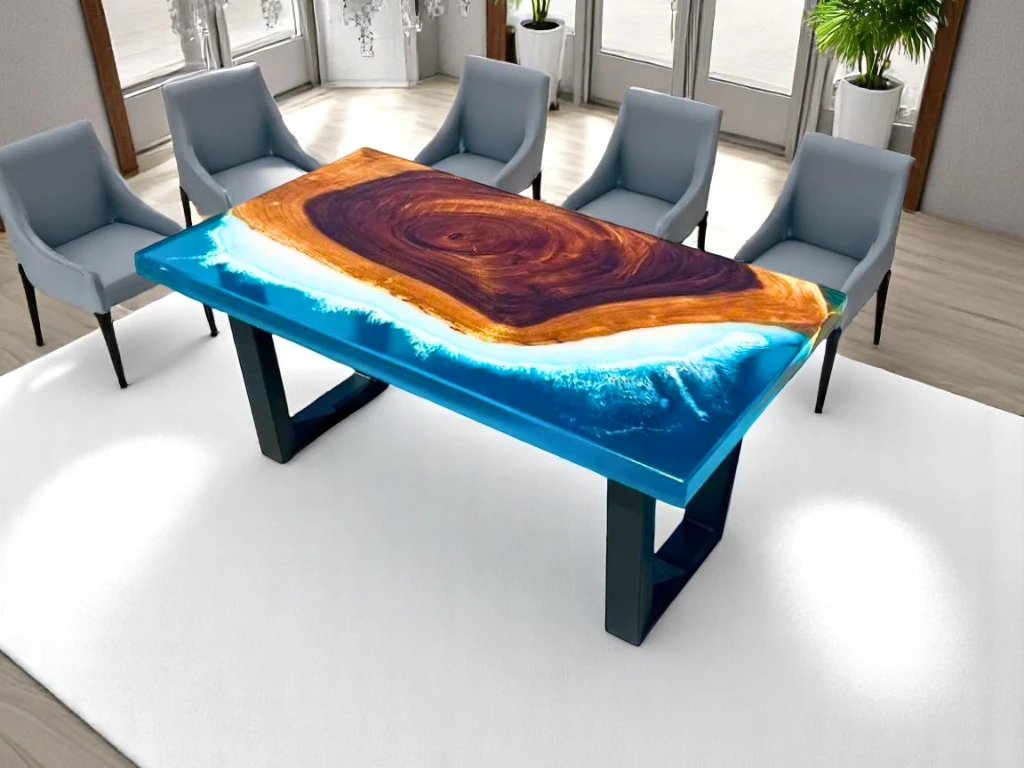 White Marble Side Table for Living Room
